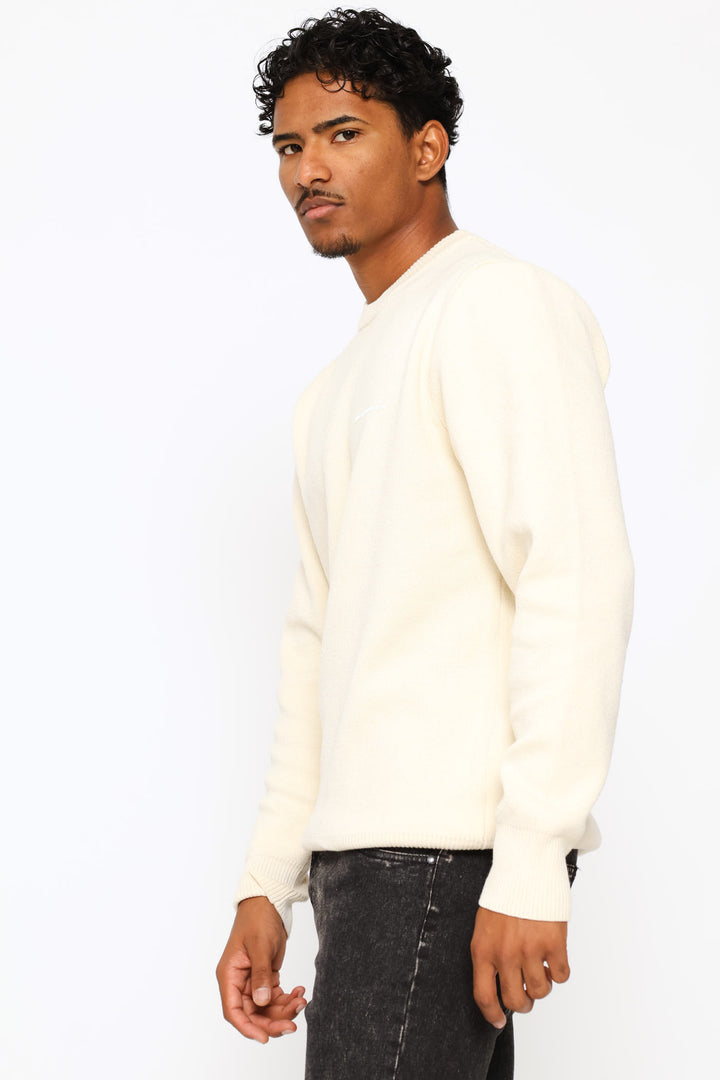 Basic Crew Jersey - Stone