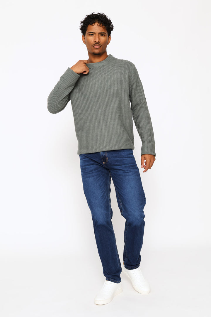 Textured Knitwear - Fatigue