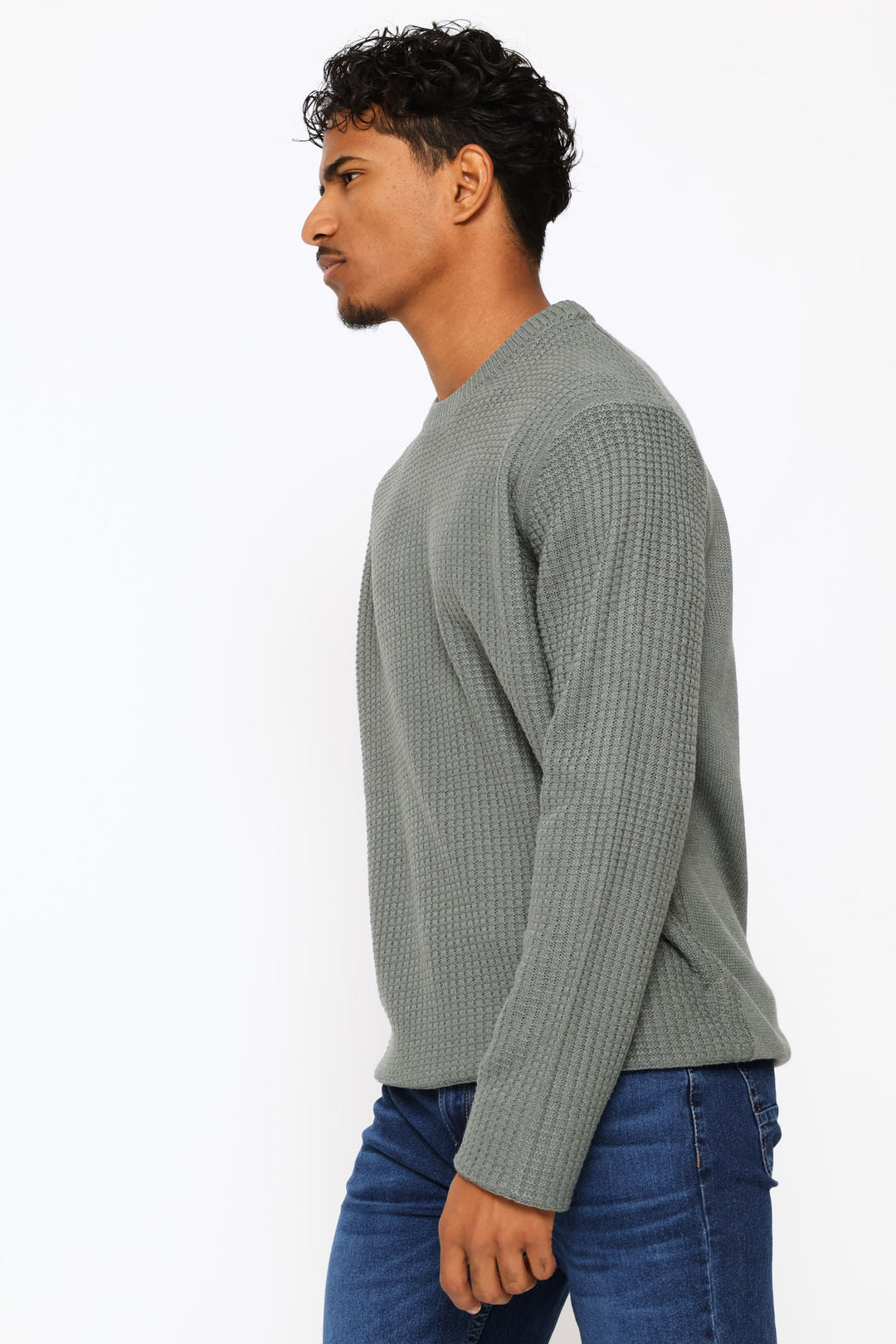 Textured Knitwear - Fatigue