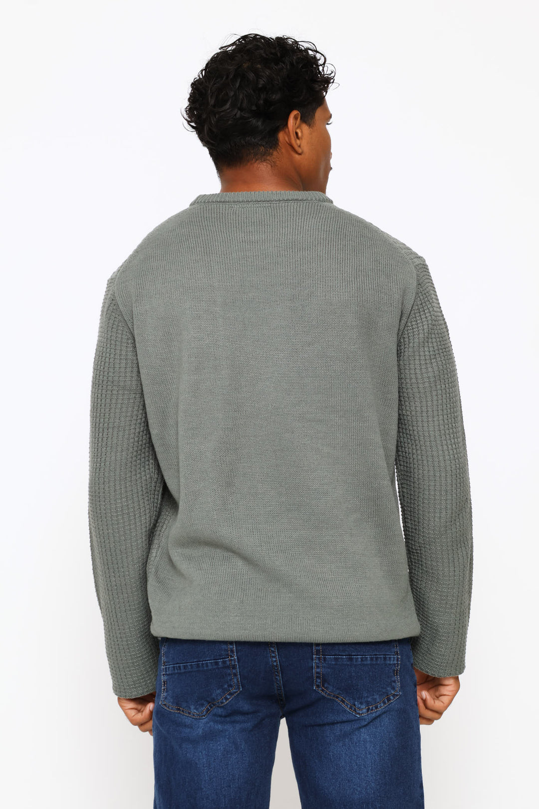 Textured Knitwear - Fatigue