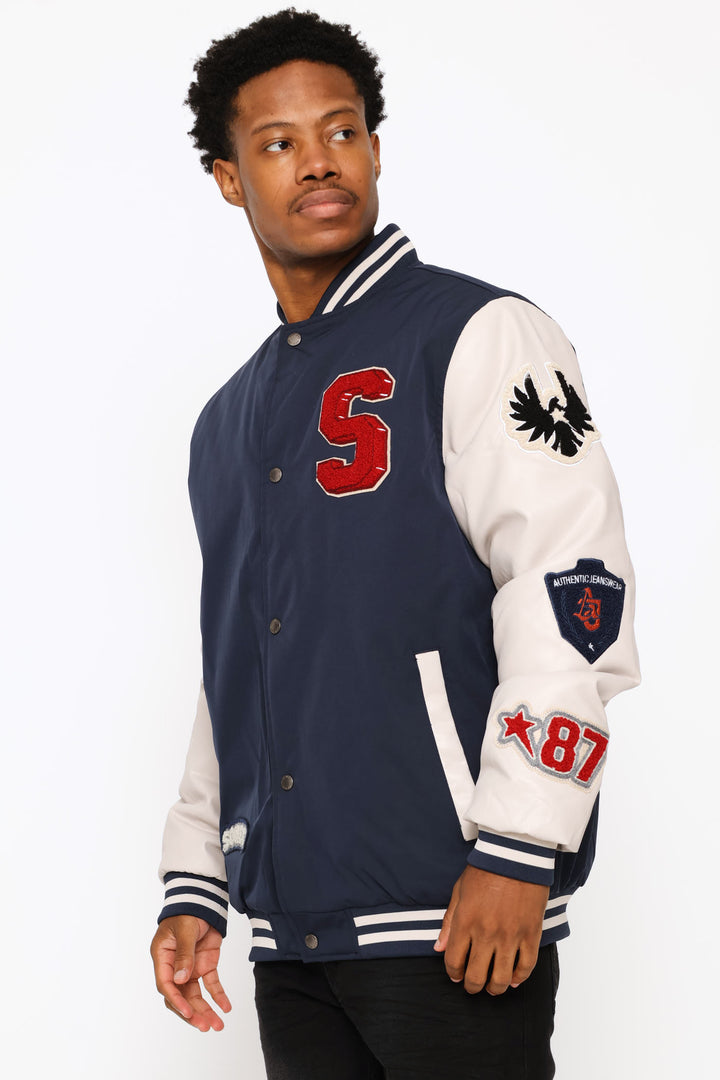 Troyden Jacket - Navy