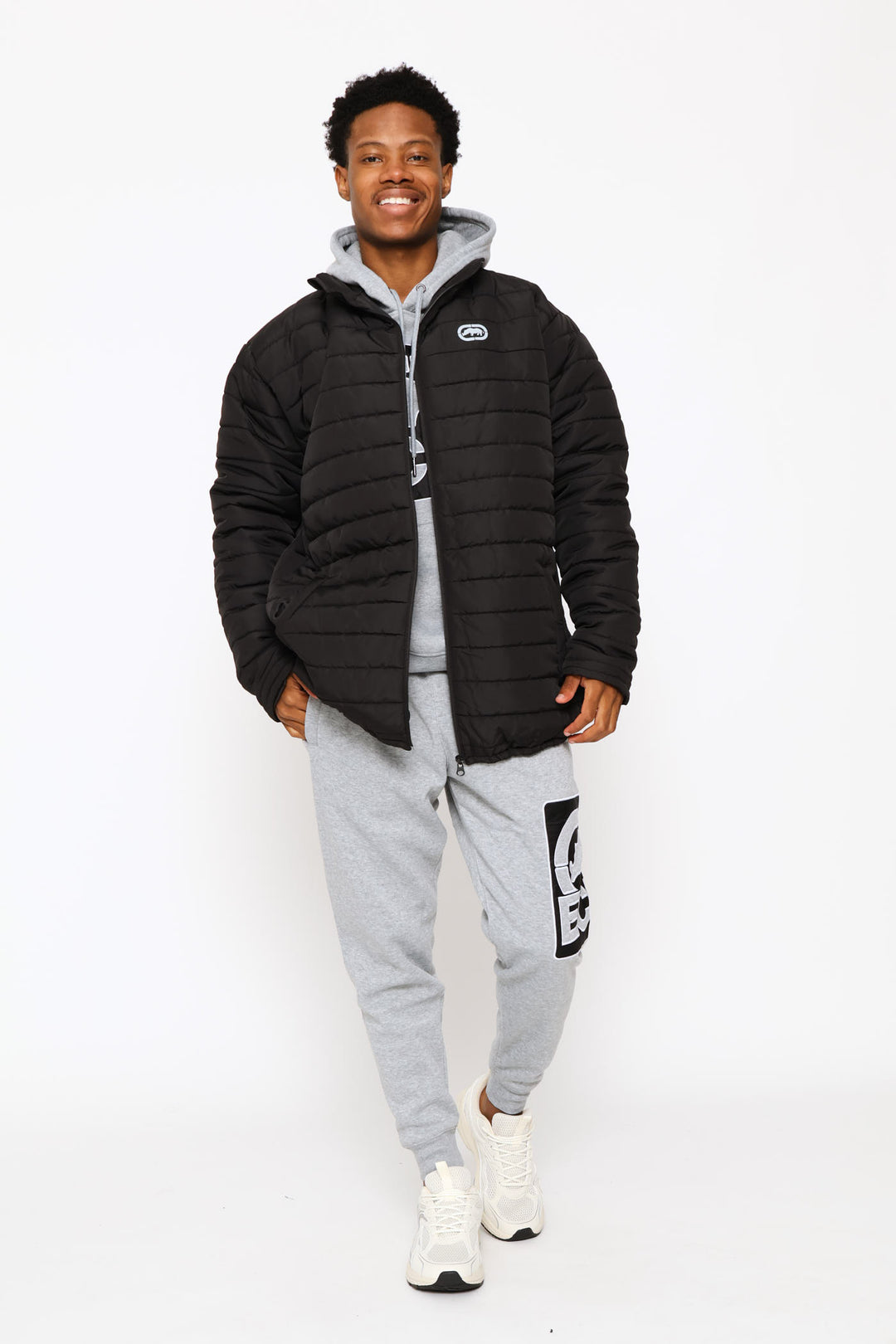 Puffer Jacket - Black