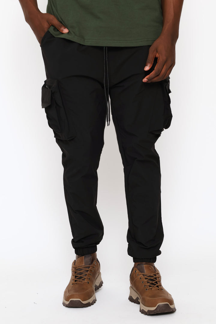 Versa Cargo Pants - Black