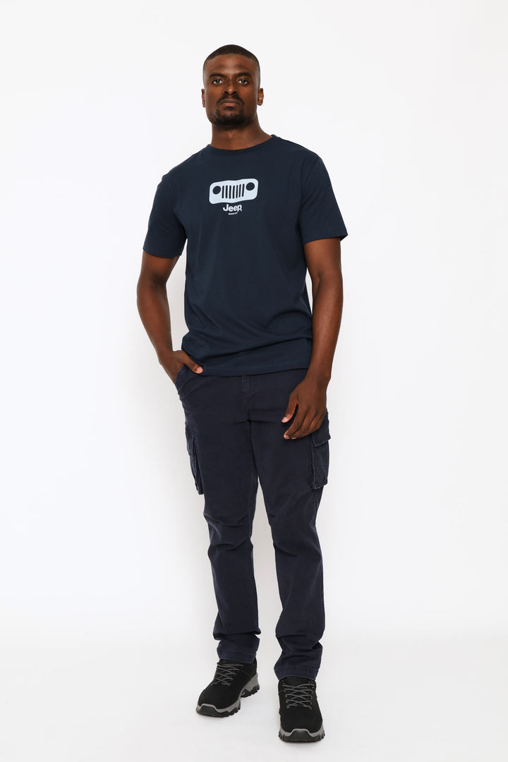 Core Logo Grill Tee - Navy