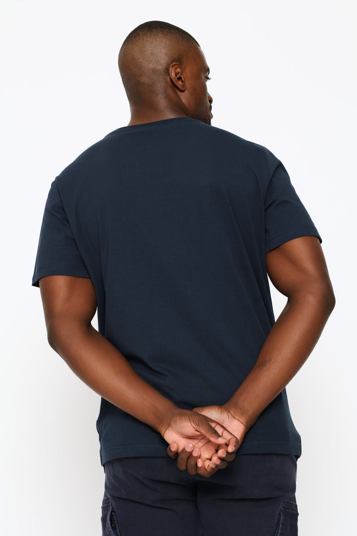 Core Logo Grill Tee - Navy