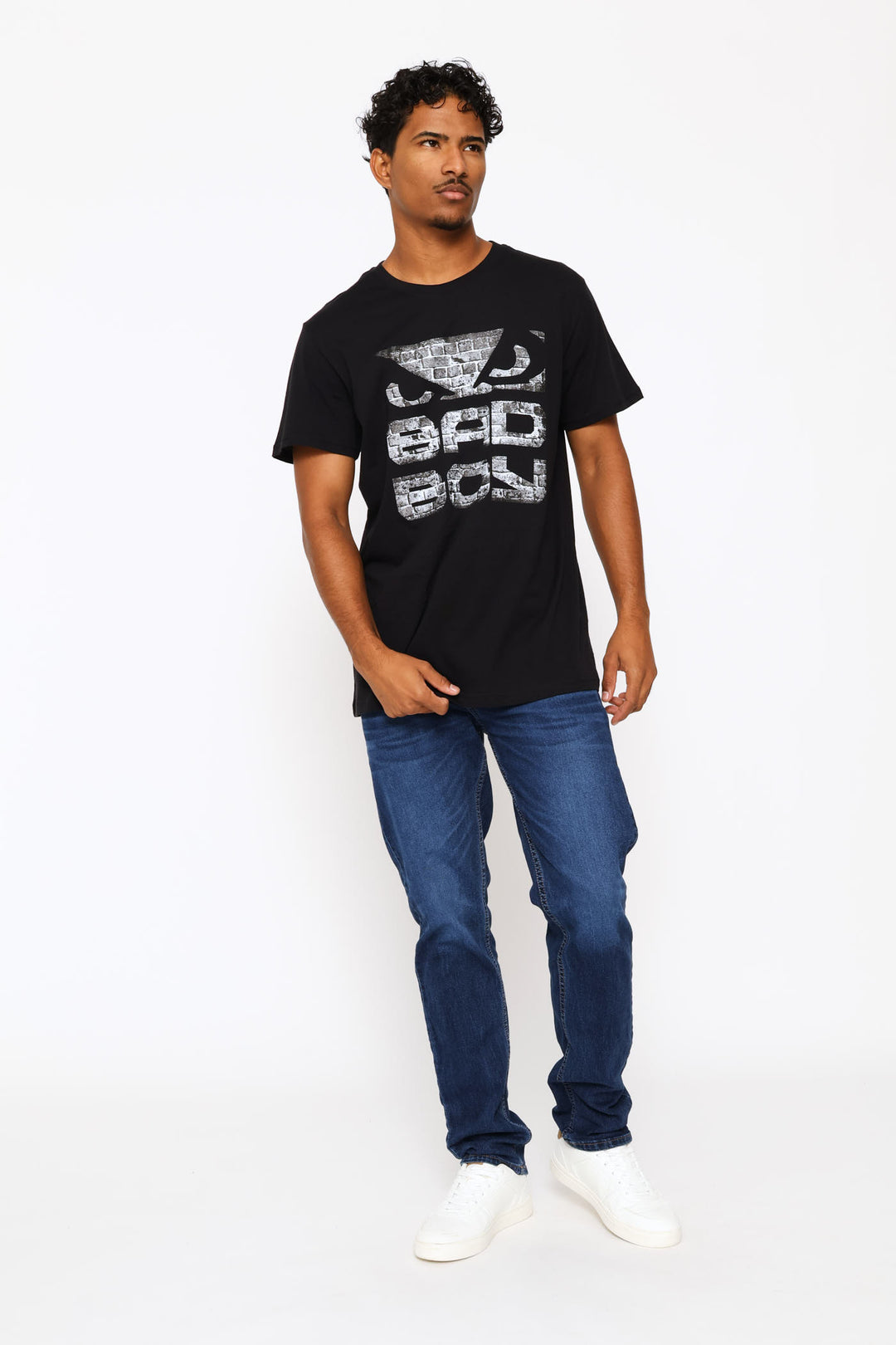 Brick Wall Tee - Black