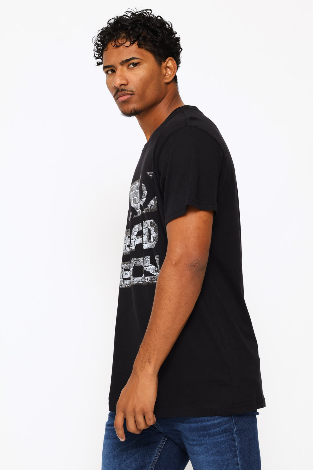 Brick Wall Tee - Black