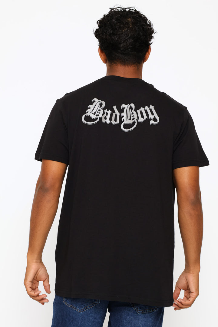 Metal Logo Tee - Black