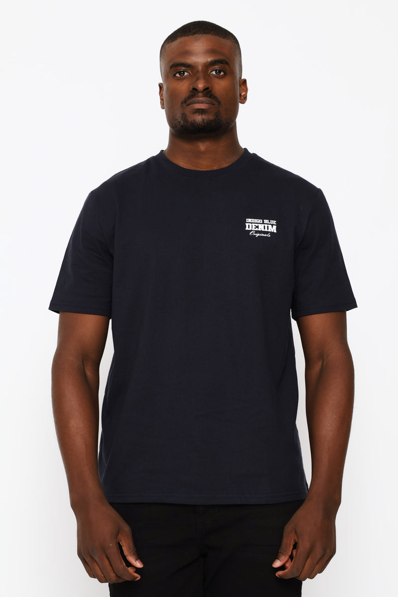 Heavy Weight Tee - Navy