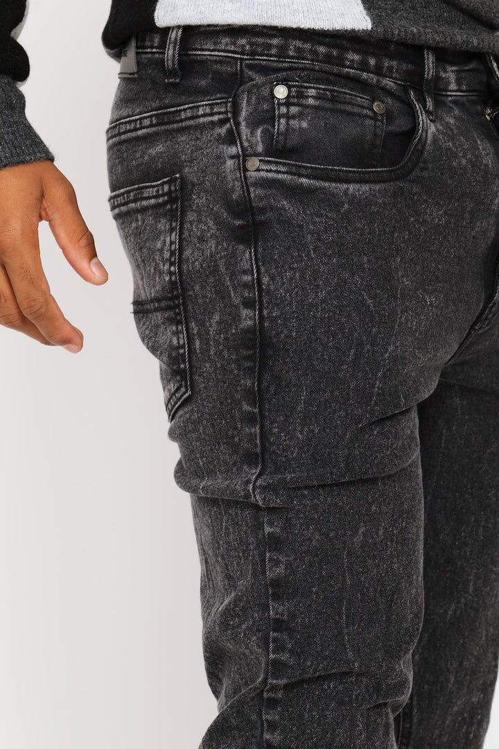 Acid Super Skinny Denim - Black