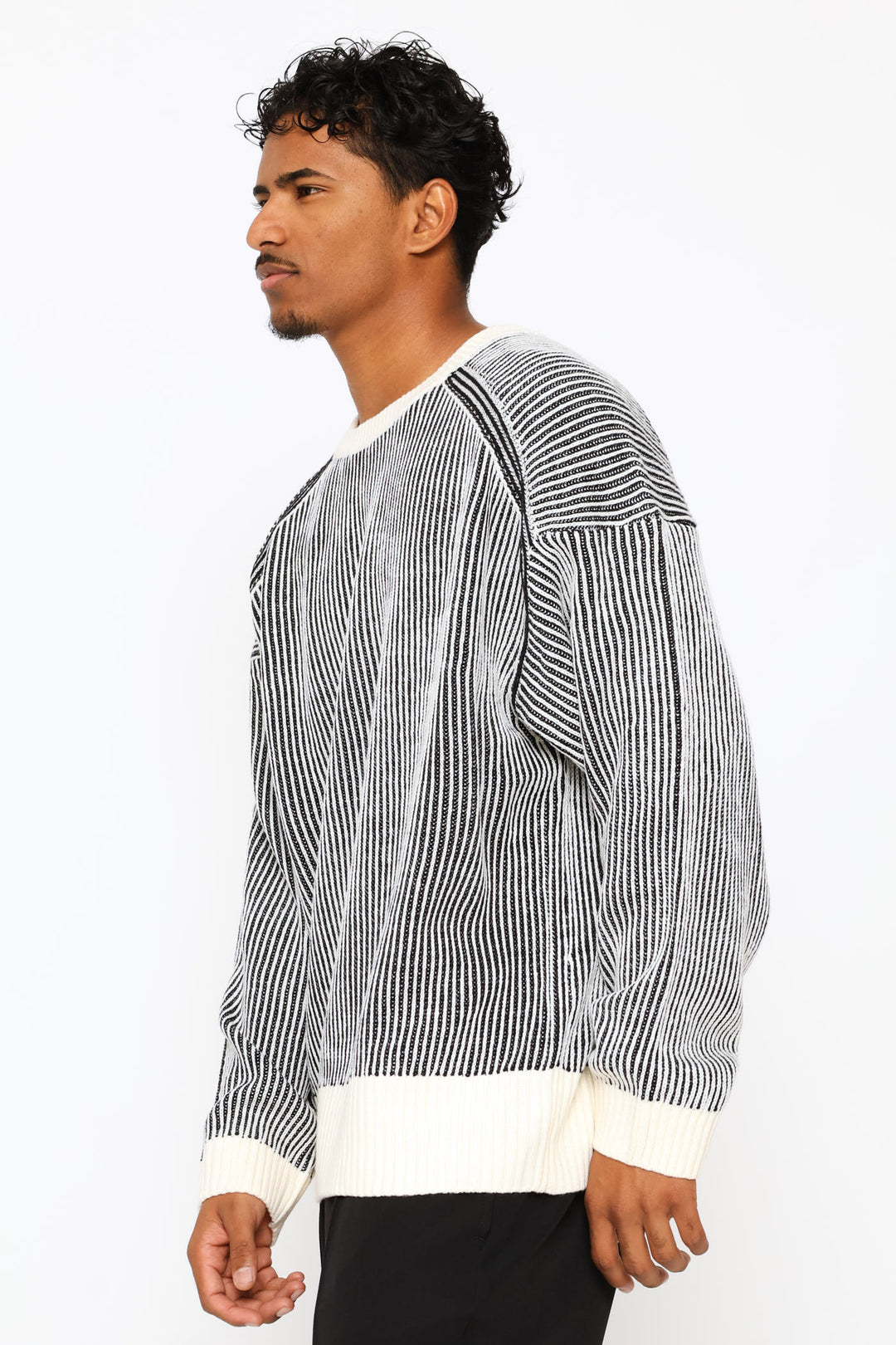 Mini Cable Knitwear - Stone