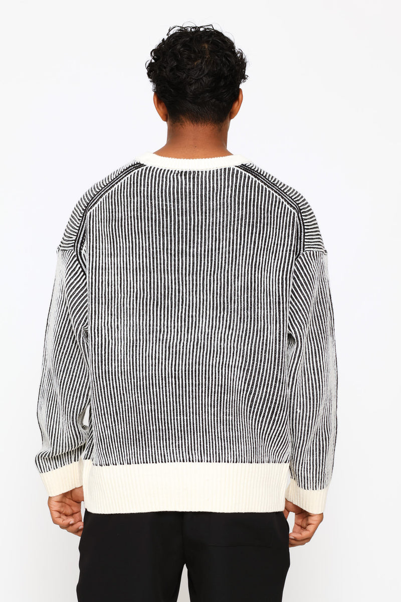 Mini Cable Knitwear - Stone