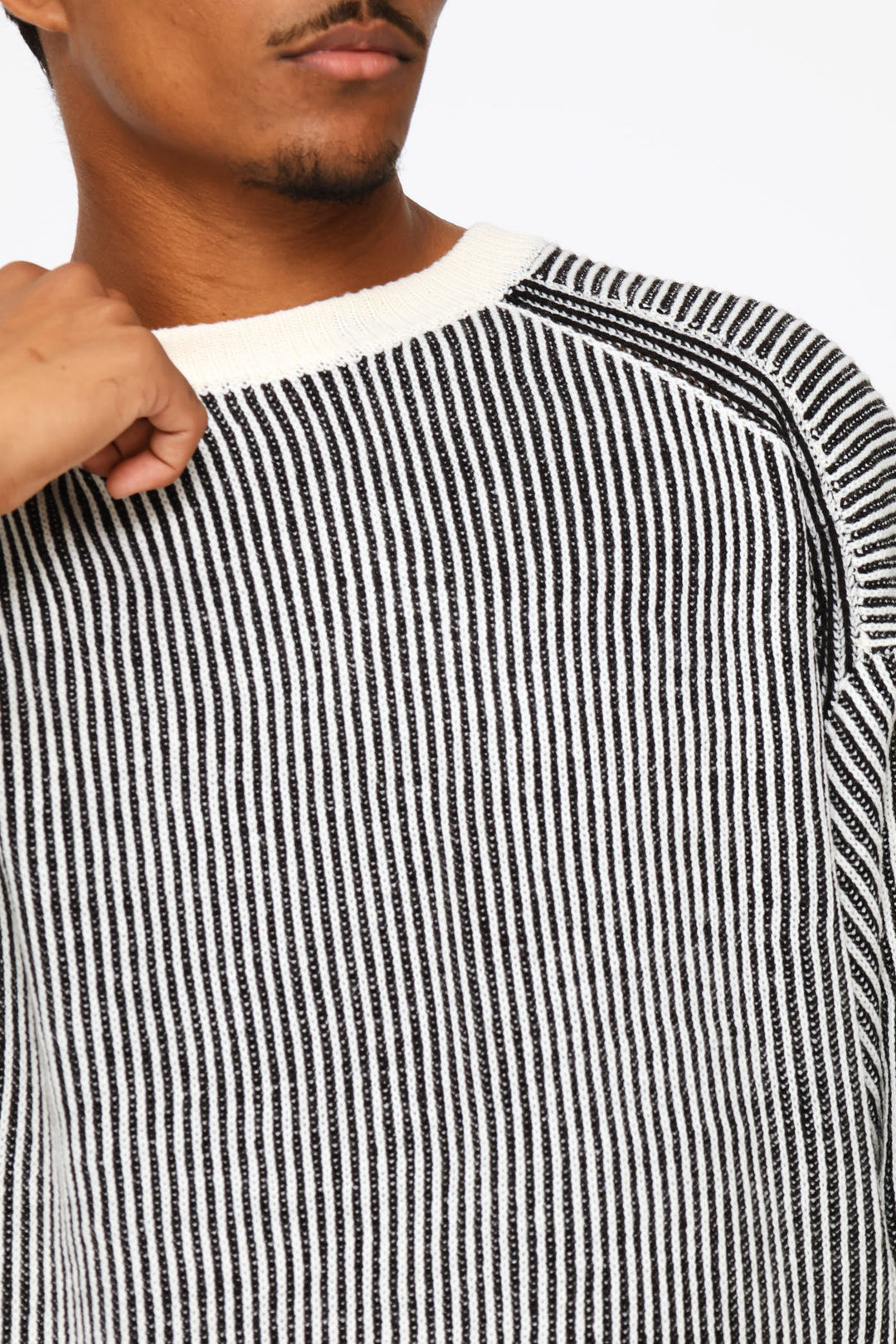 Mini Cable Knitwear - Stone