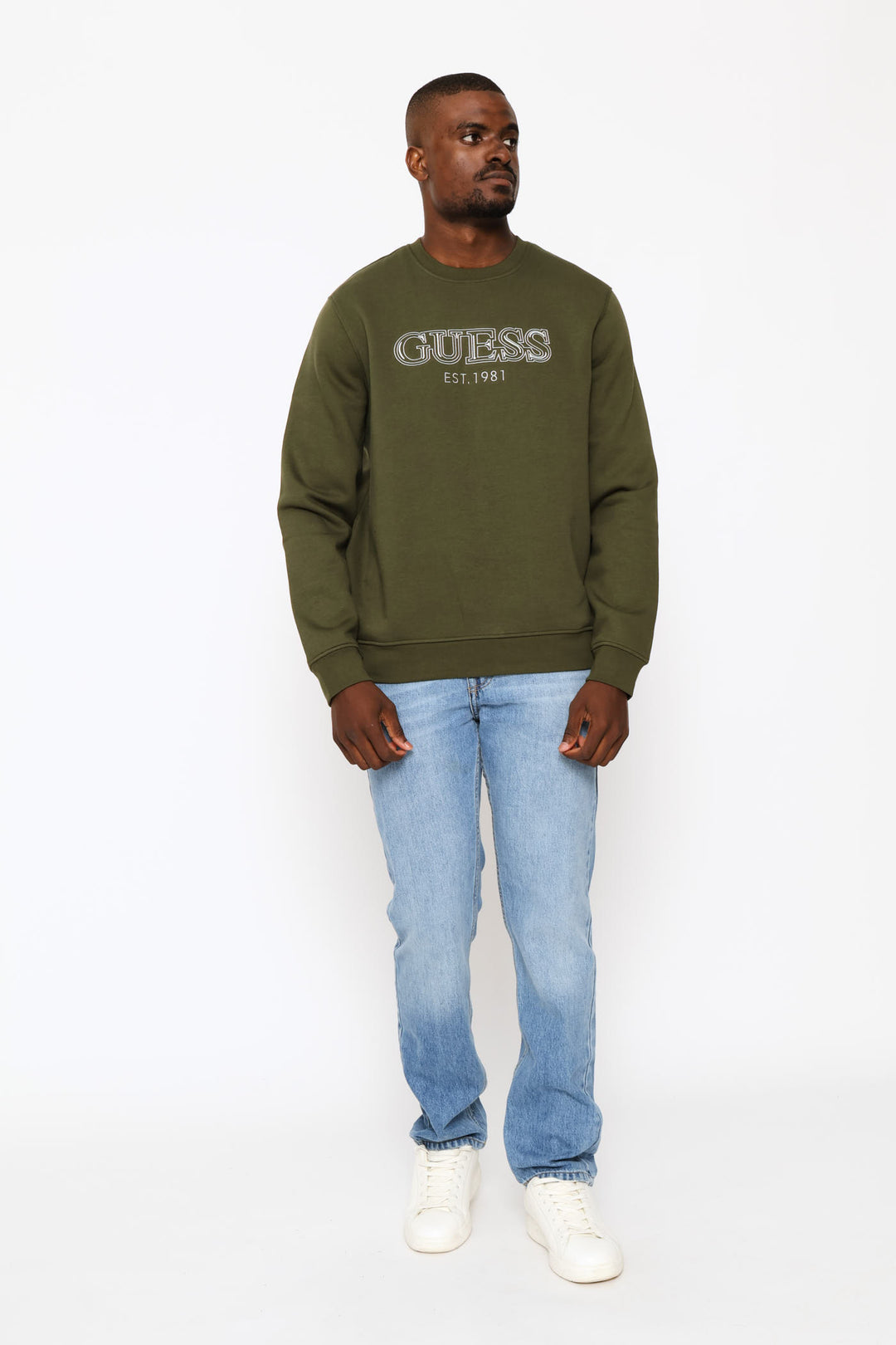 Basic Sweatshirt - Olive