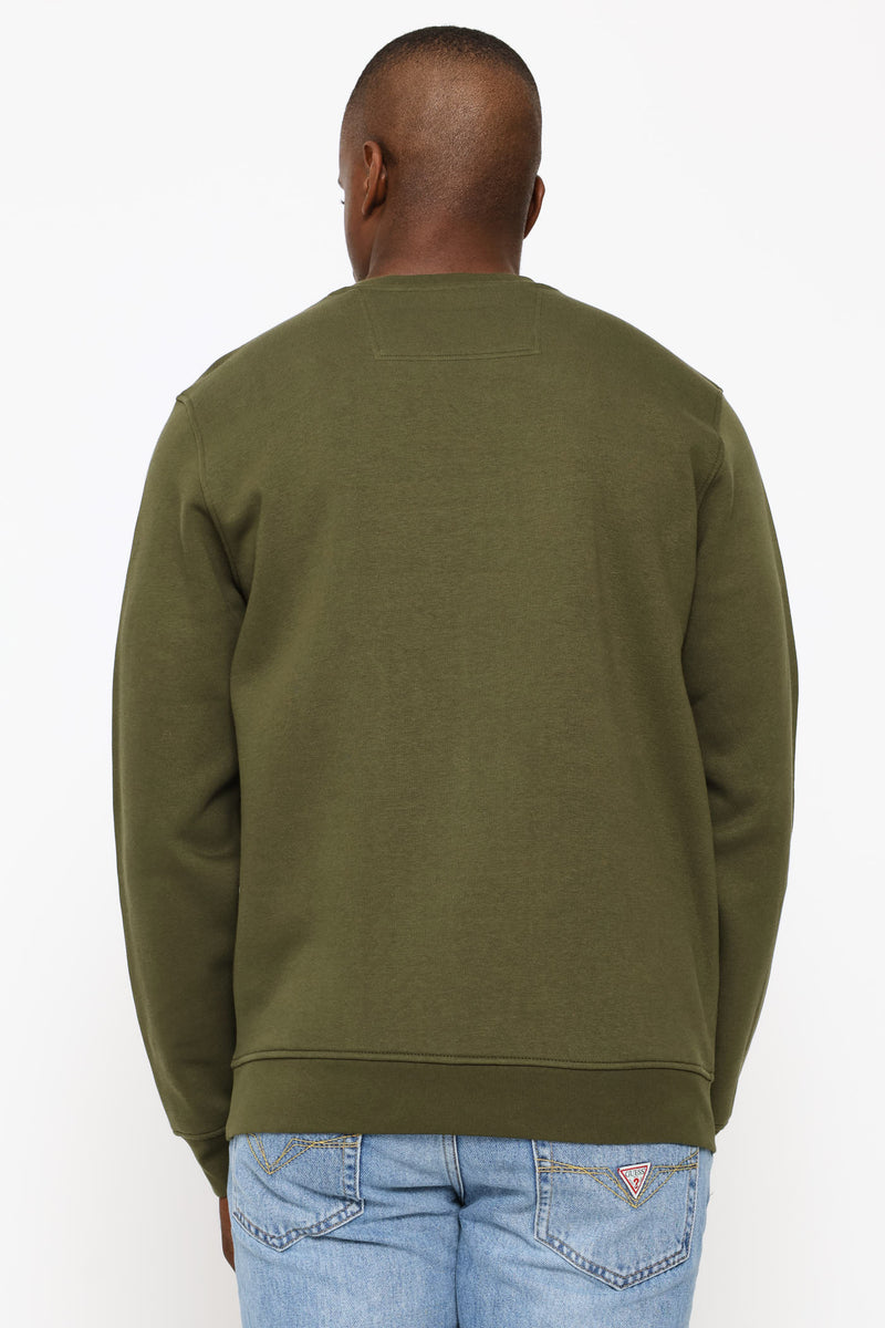 Basic Sweatshirt - Olive