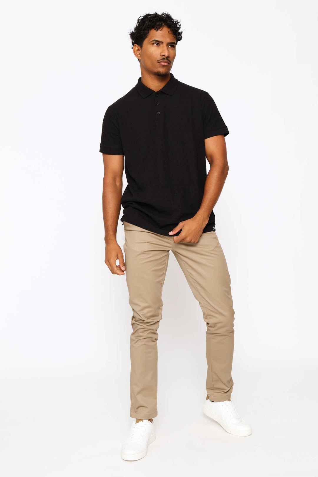 Textured Golfer - Black