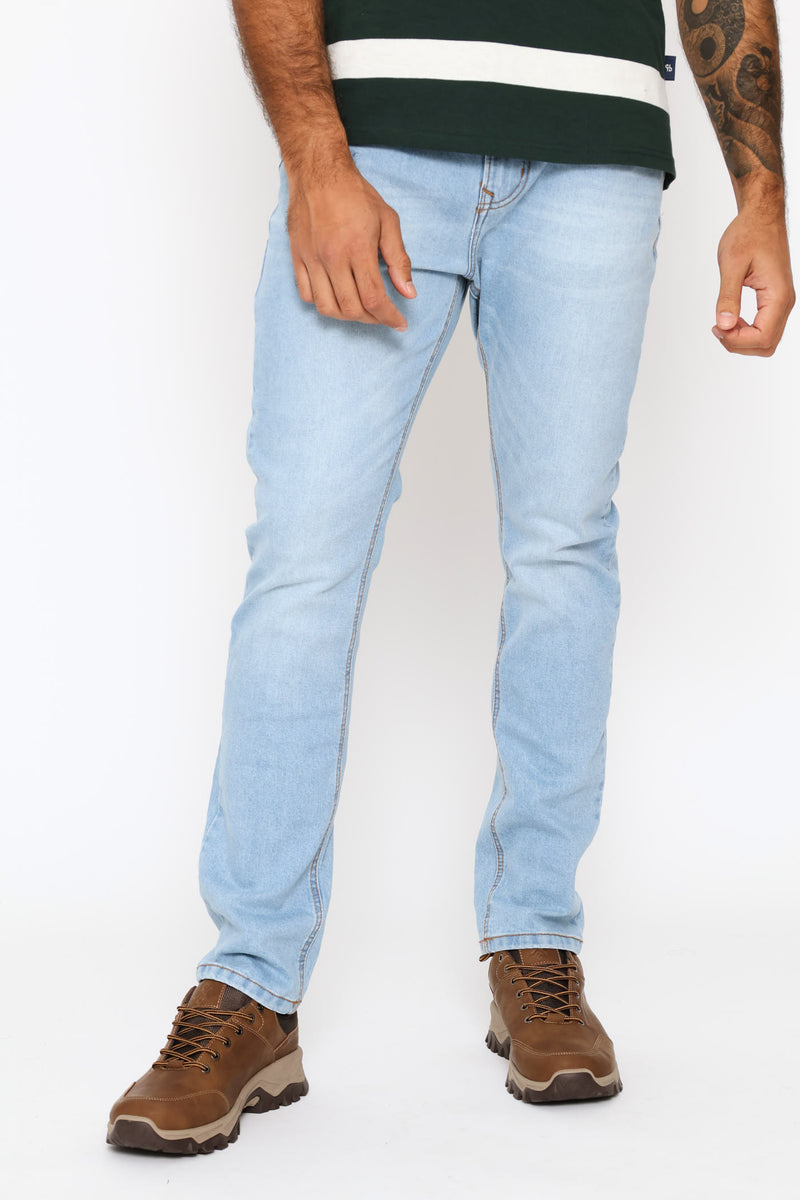 Slim Denim - Light Wash