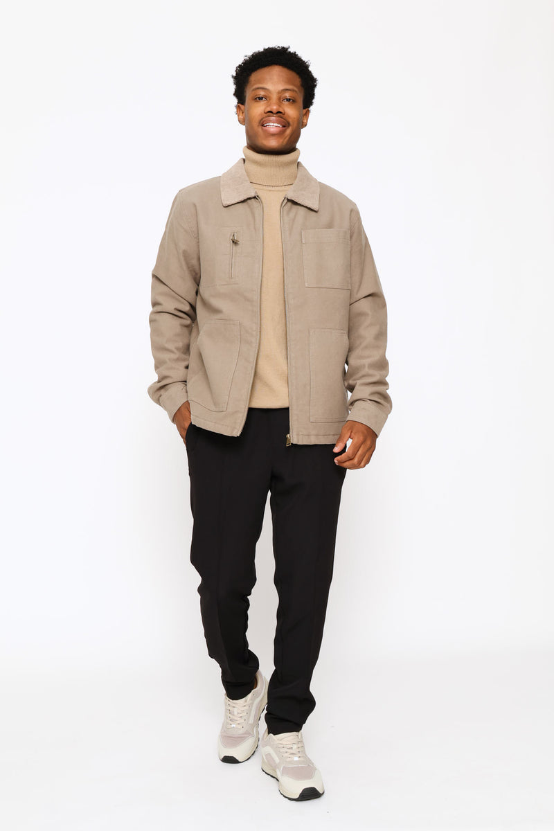 Worker Jacket - Taupe