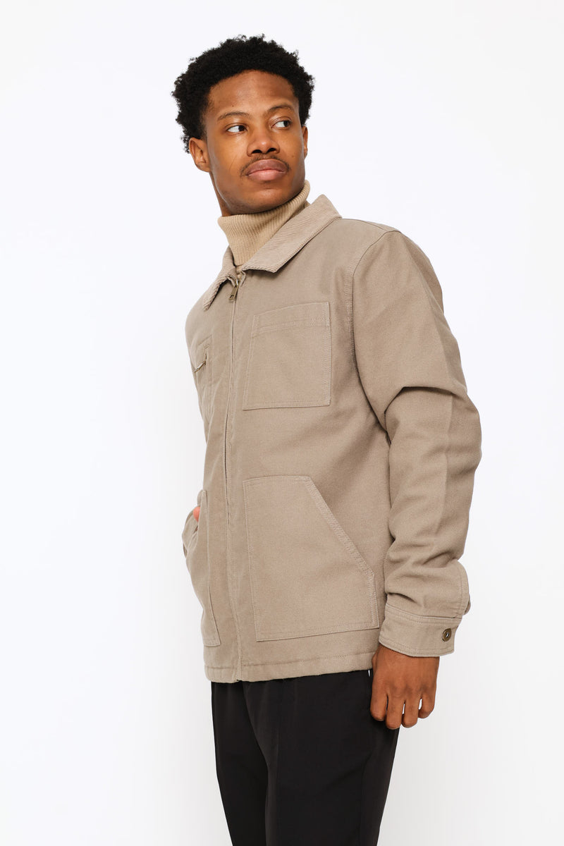 Worker Jacket - Taupe