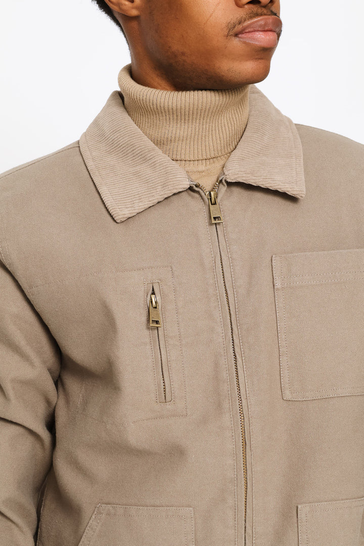 Worker Jacket - Taupe