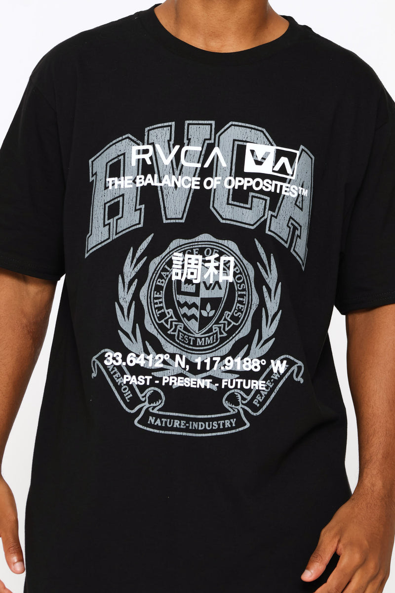 Unitext Short Sleeve Tee - Black