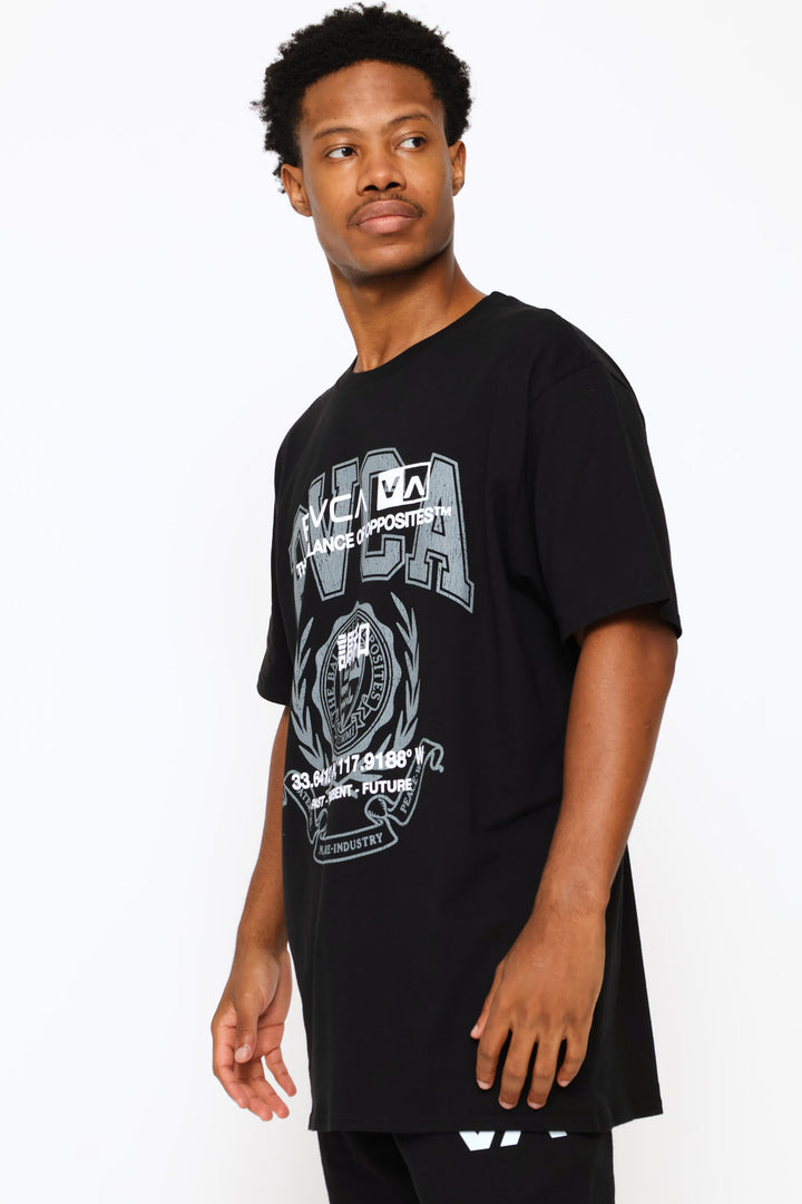 Unitext Short Sleeve Tee - Black
