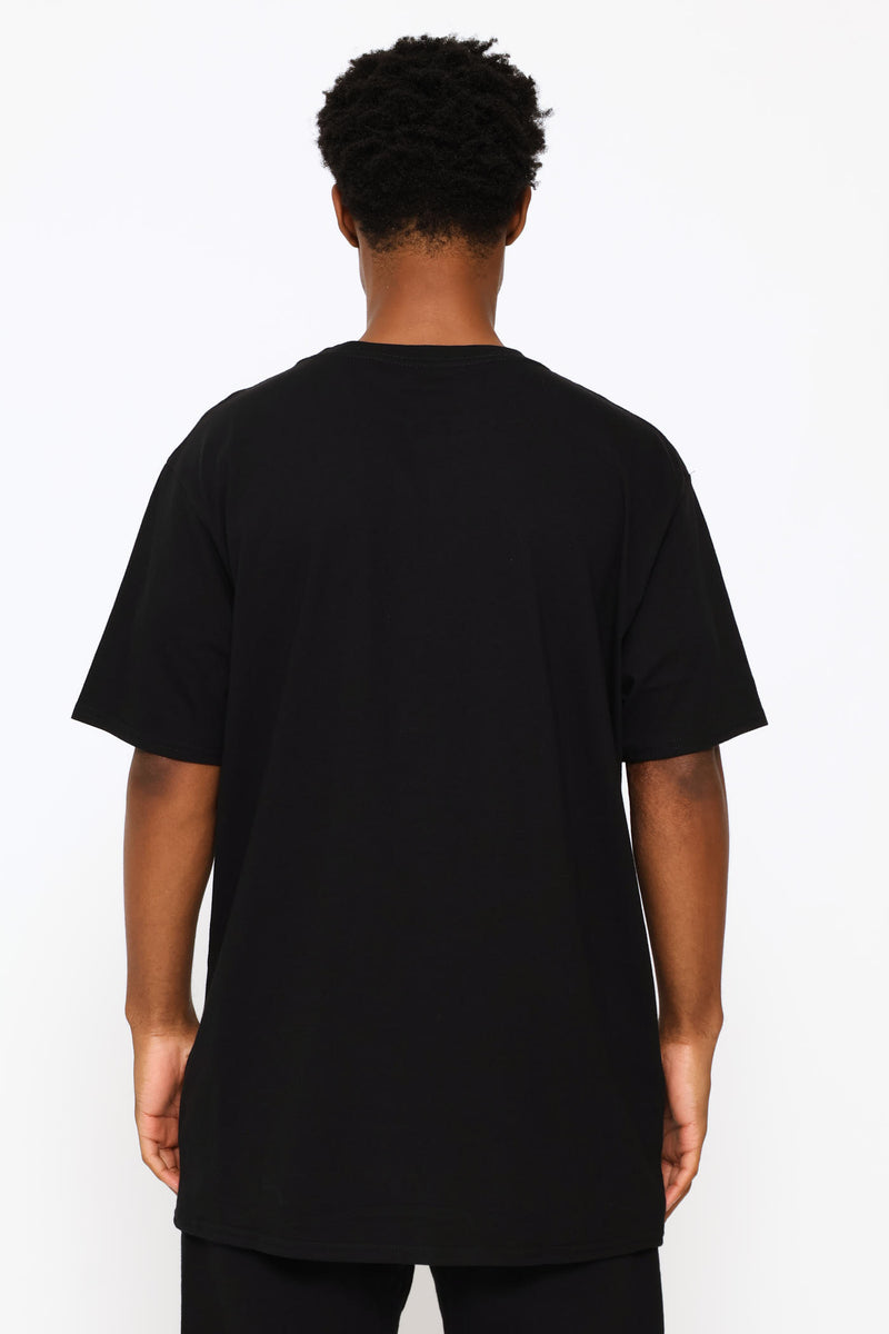 Unitext Short Sleeve Tee - Black