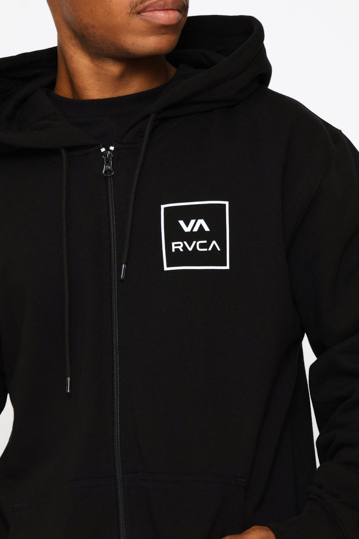 All The Ways Zip Through Hoody - Black