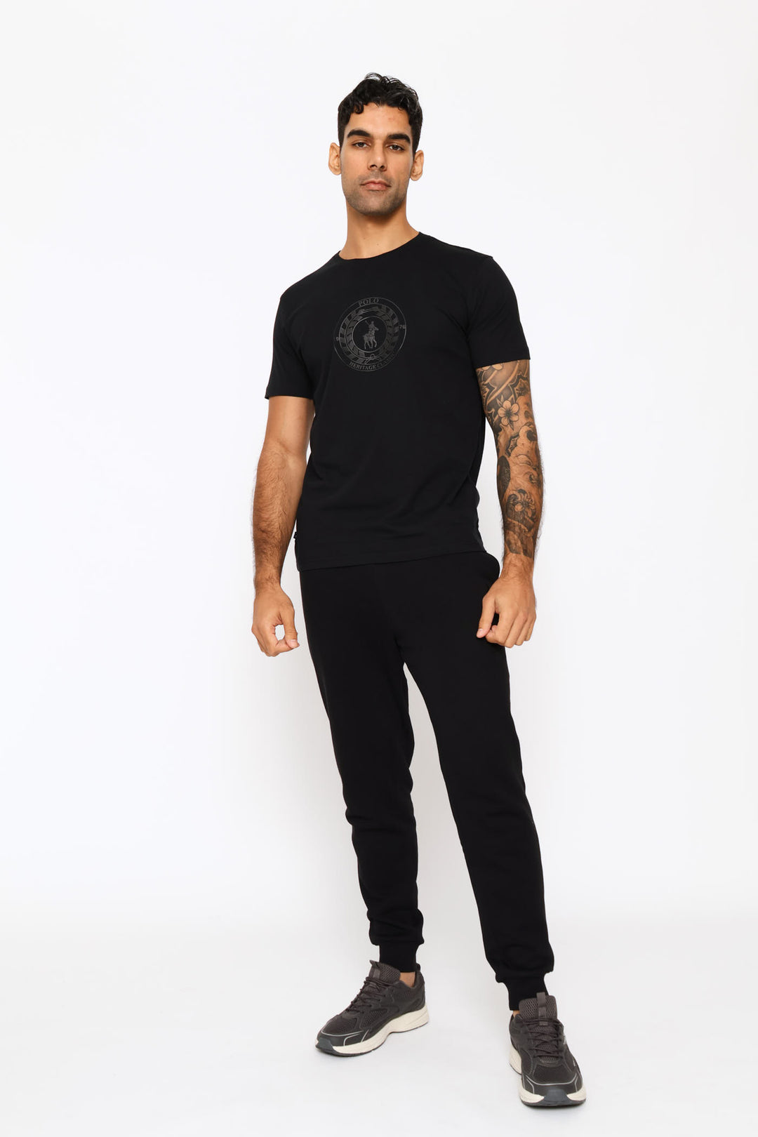 Huck Logo Tee - Black