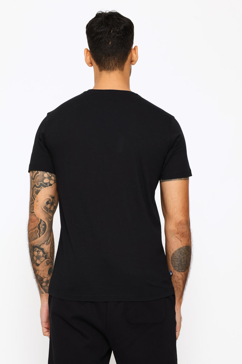 Huck Logo Tee - Black