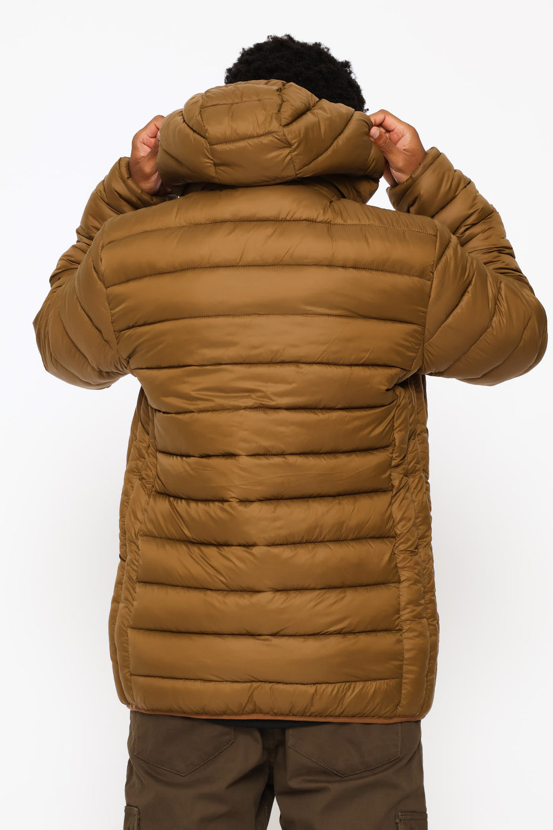 Norman Puffer Jacket - Tobacco