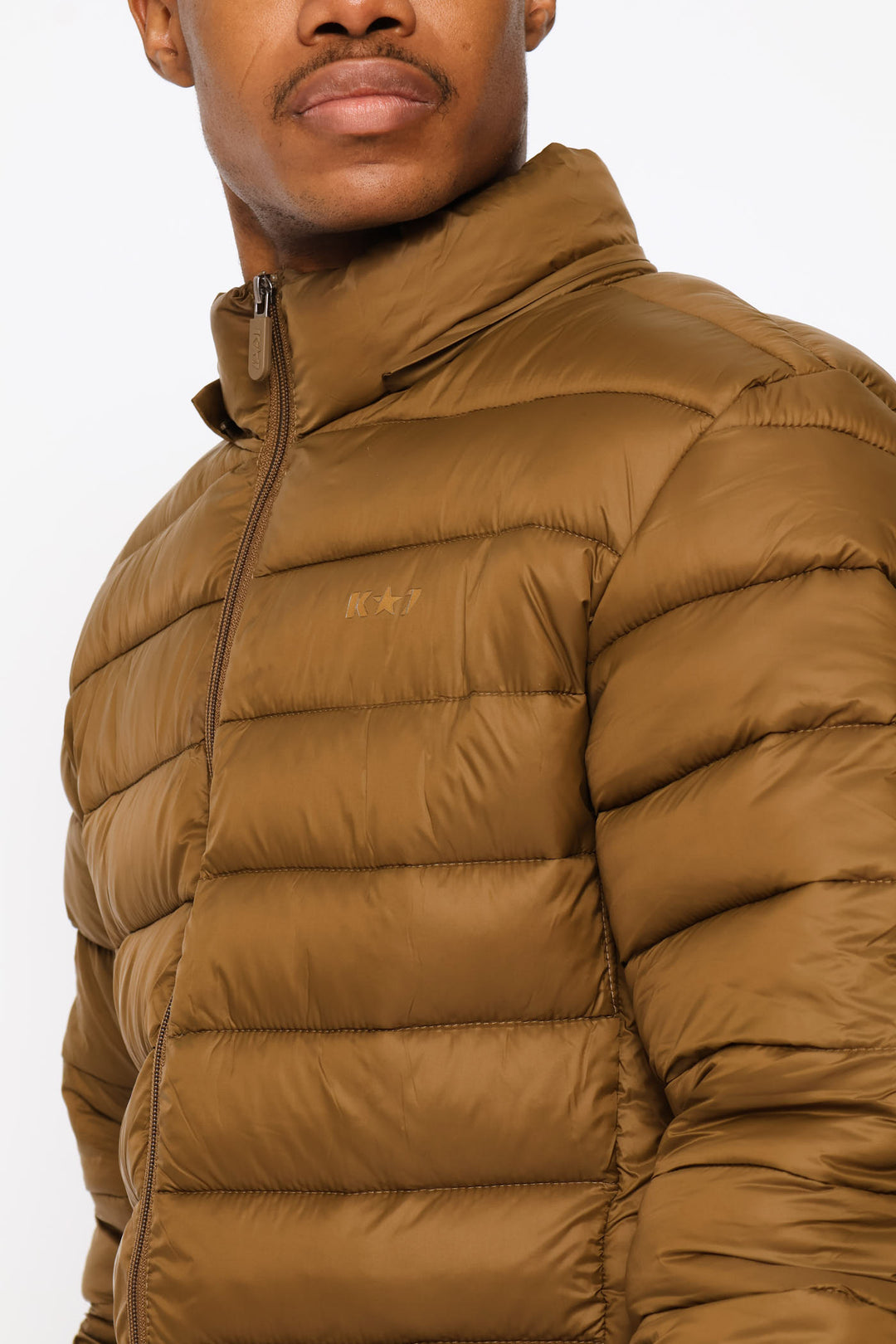 Norman Puffer Jacket - Tobacco