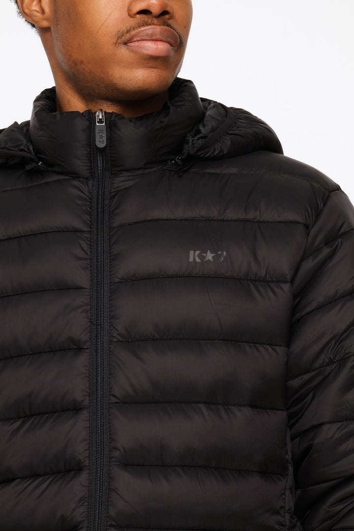 Norman Puffer Jacket - Black