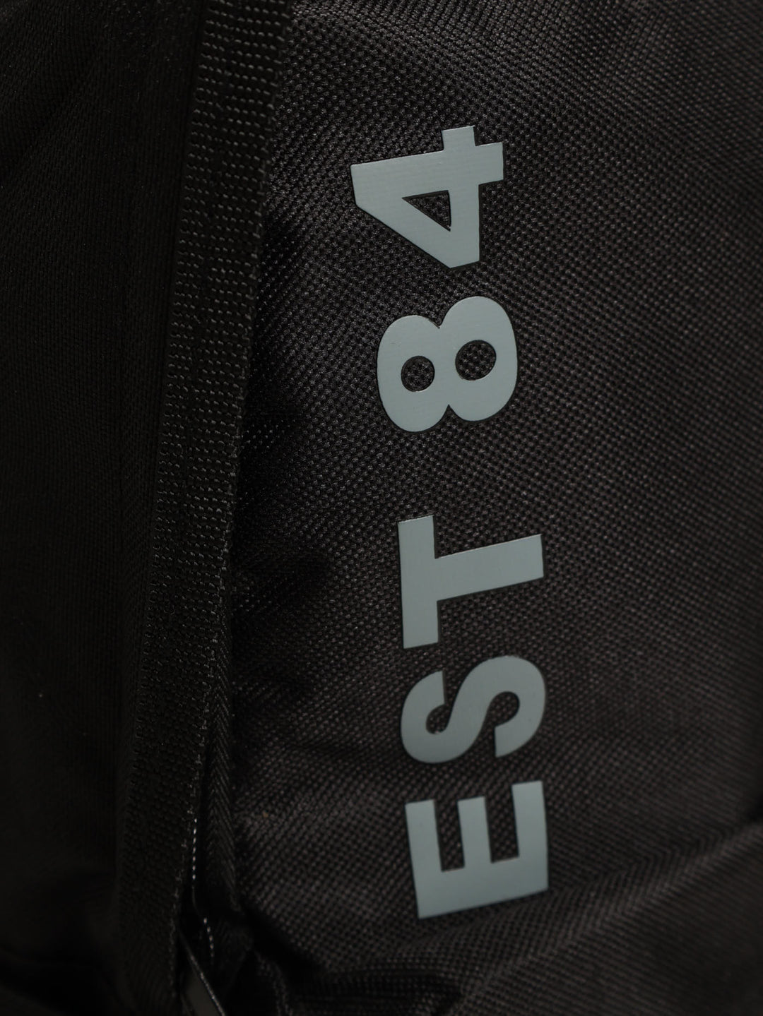 Side Branding Backpack - Black