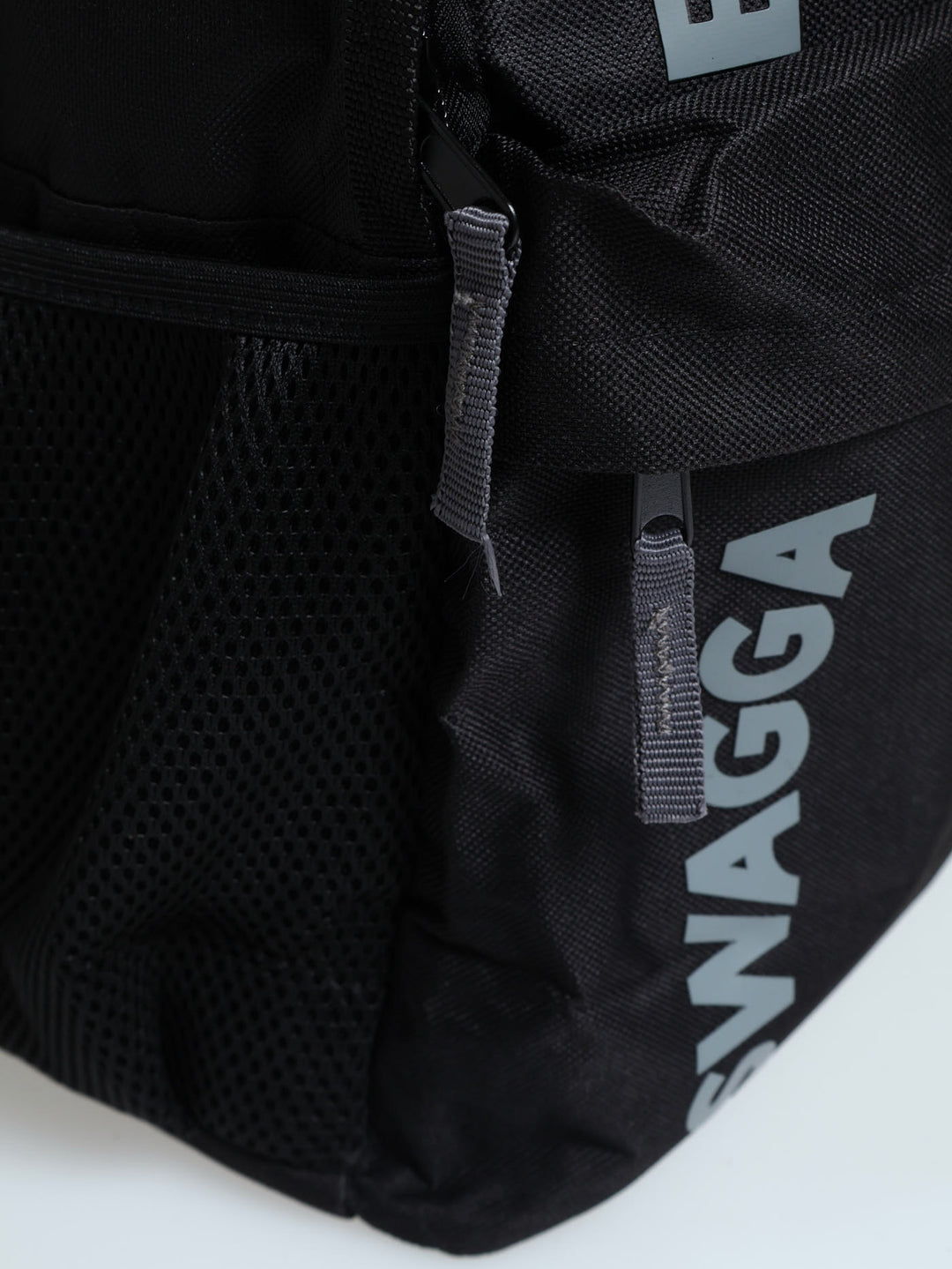Side Branding Backpack - Black