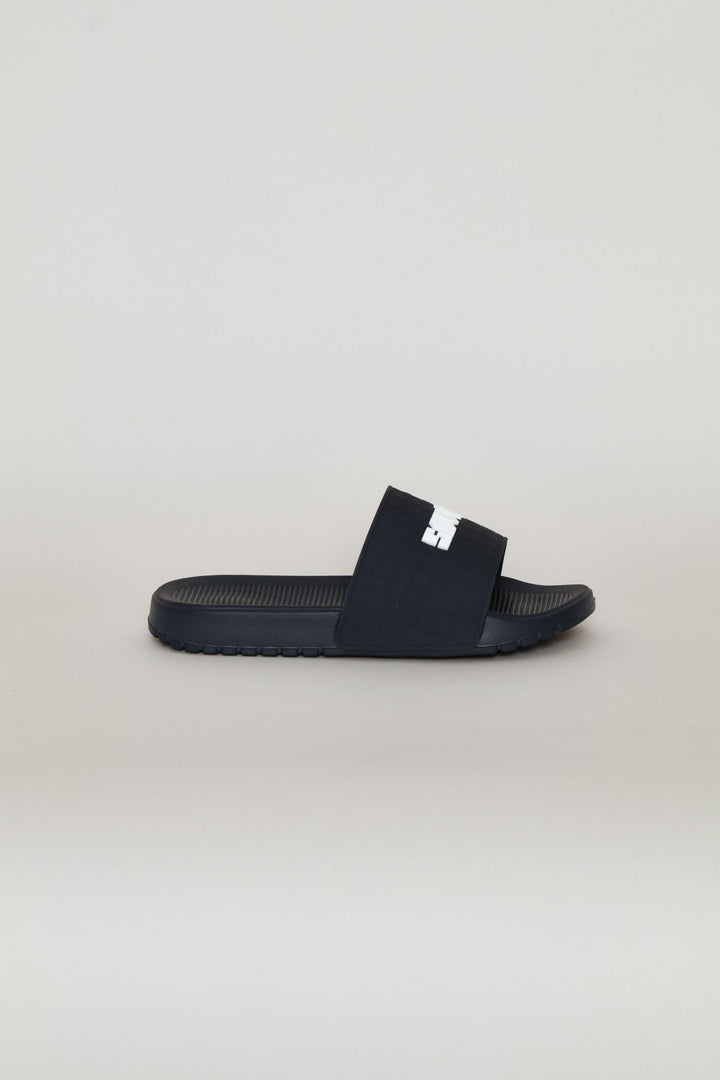 Pre-Boys Savannah Slide - Navy