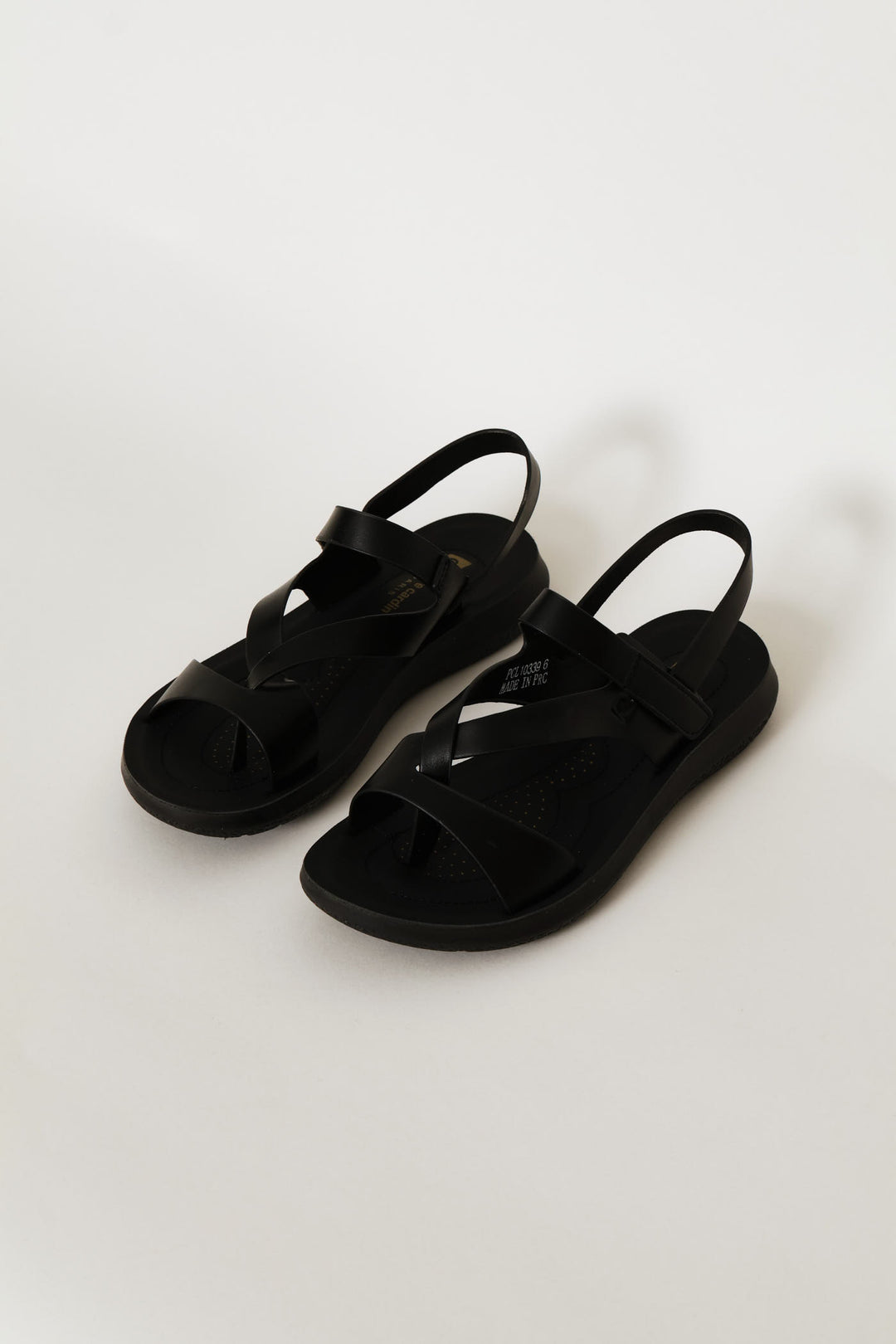 Multi Strap Sandal - Black