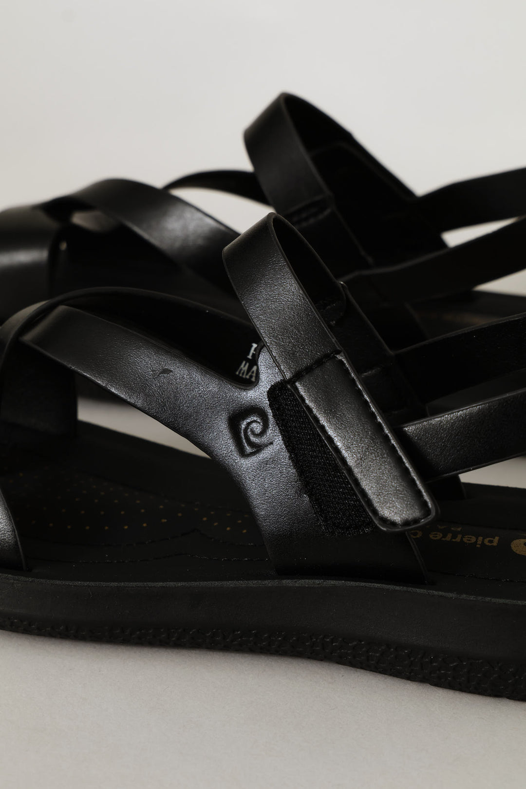 Multi Strap Sandal - Black