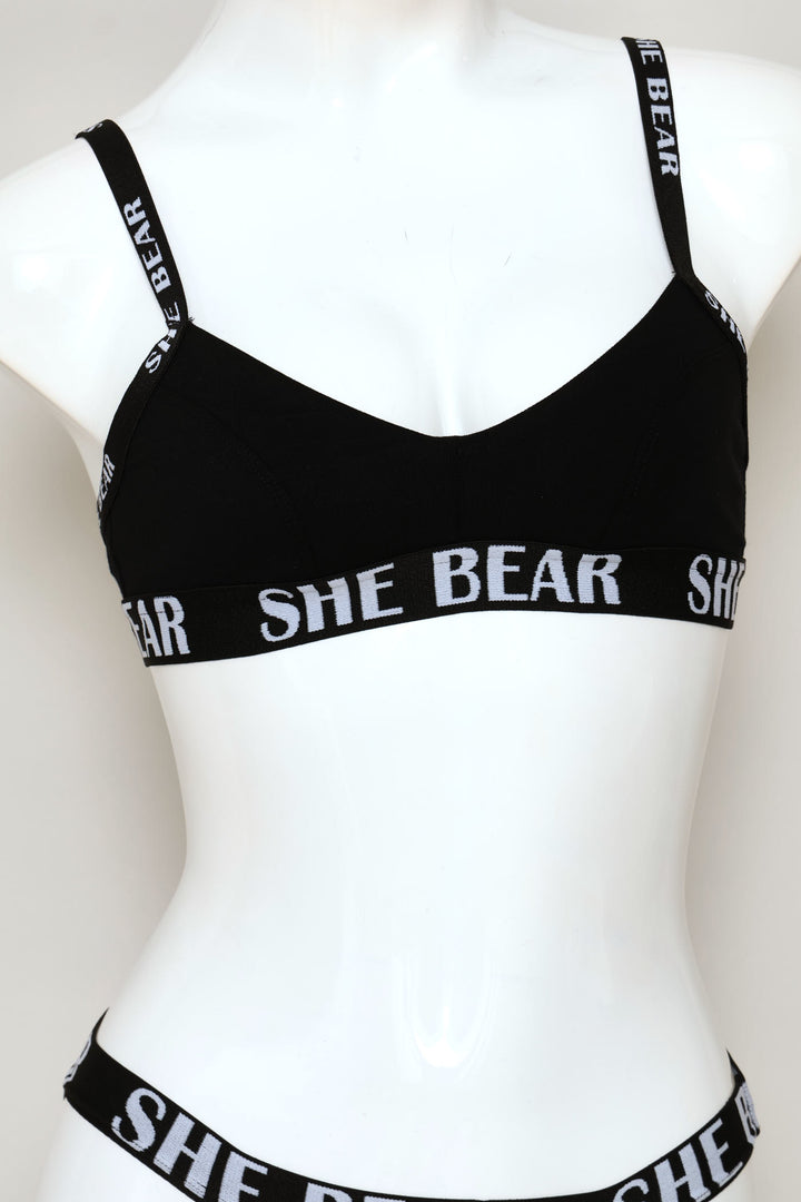 Non-Wired Bra - Black