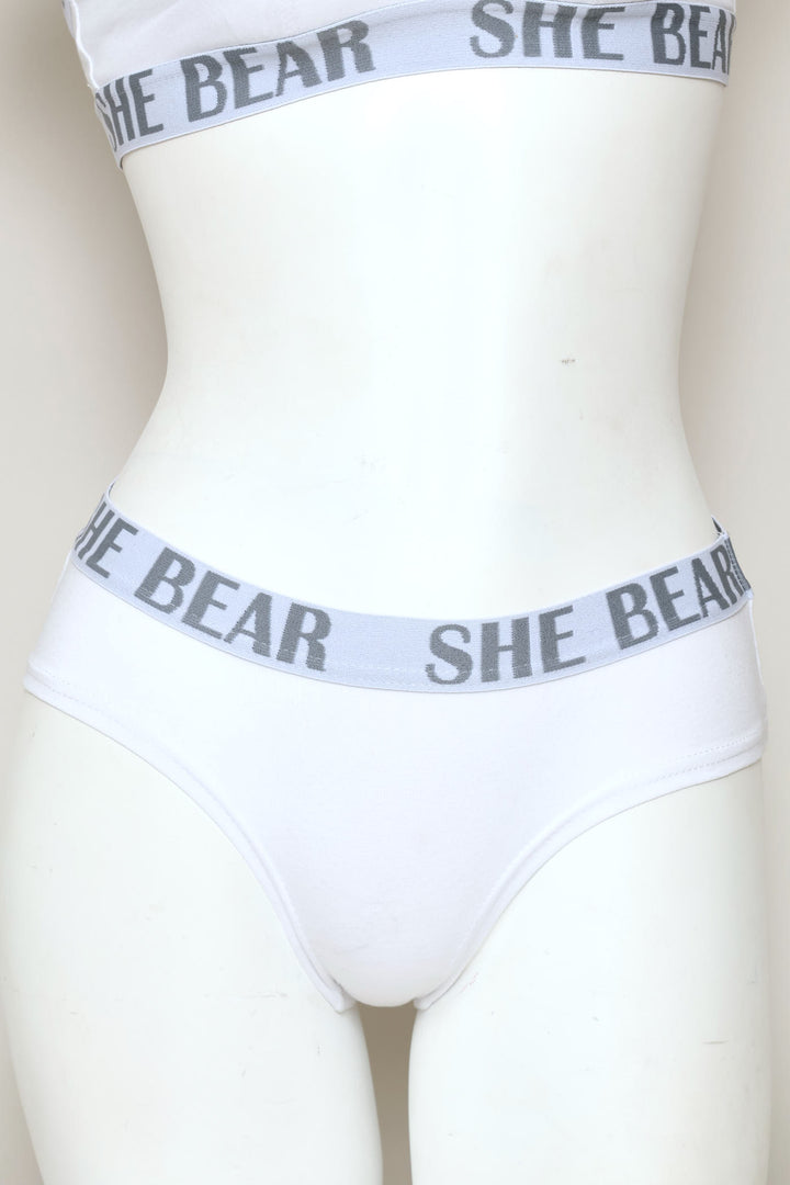 Boyshort - White