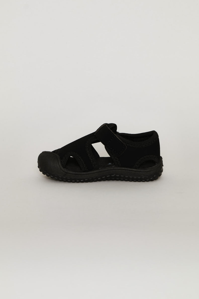 Pre-Boys Singh Closed Toe Adventure Sandal - Black