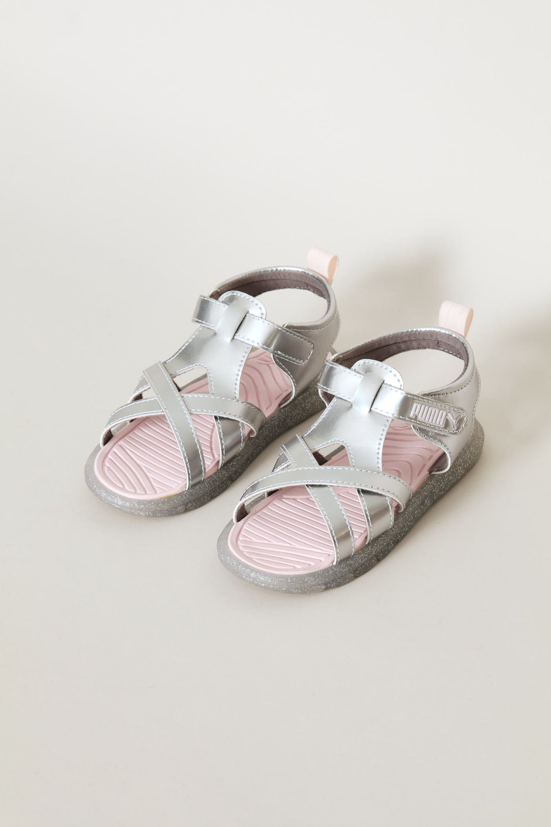 Pre-Girls Crony Misty Glow Trail Zadp Sandal - Silver