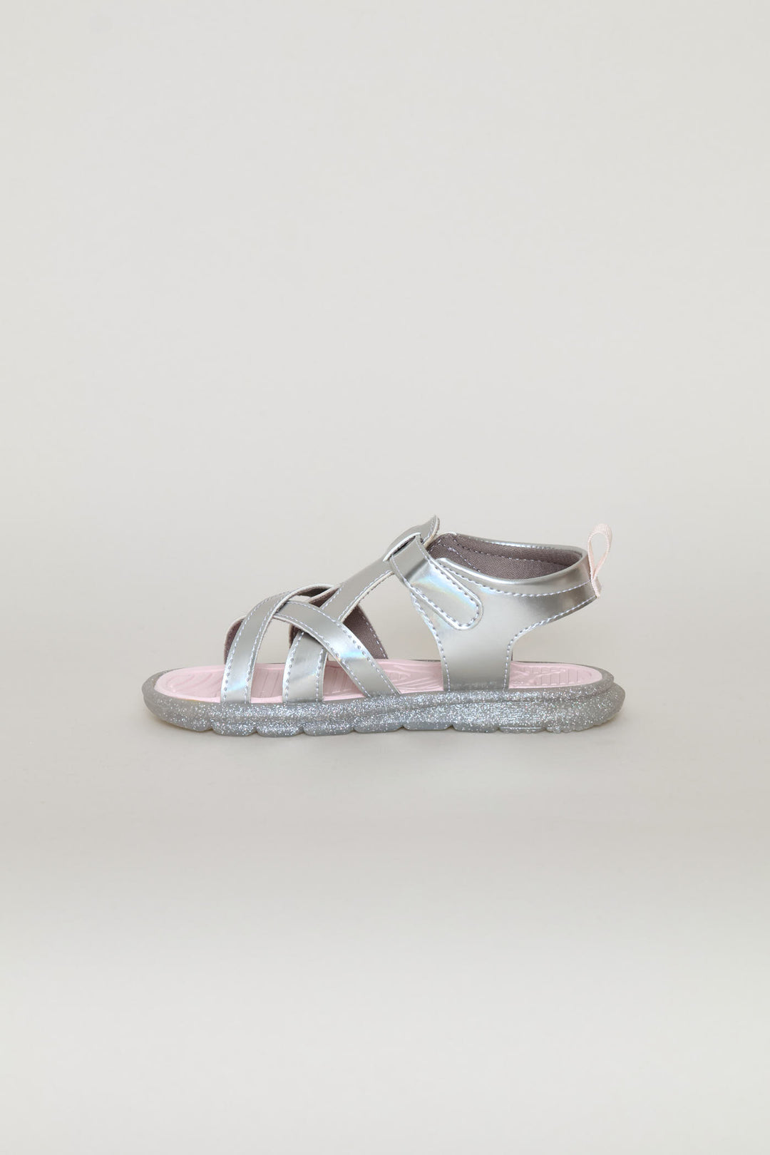 Pre-Girls Crony Misty Glow Trail Zadp Sandal - Silver