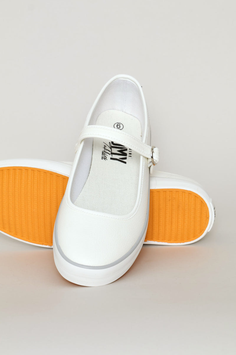 Elisa Pump - White