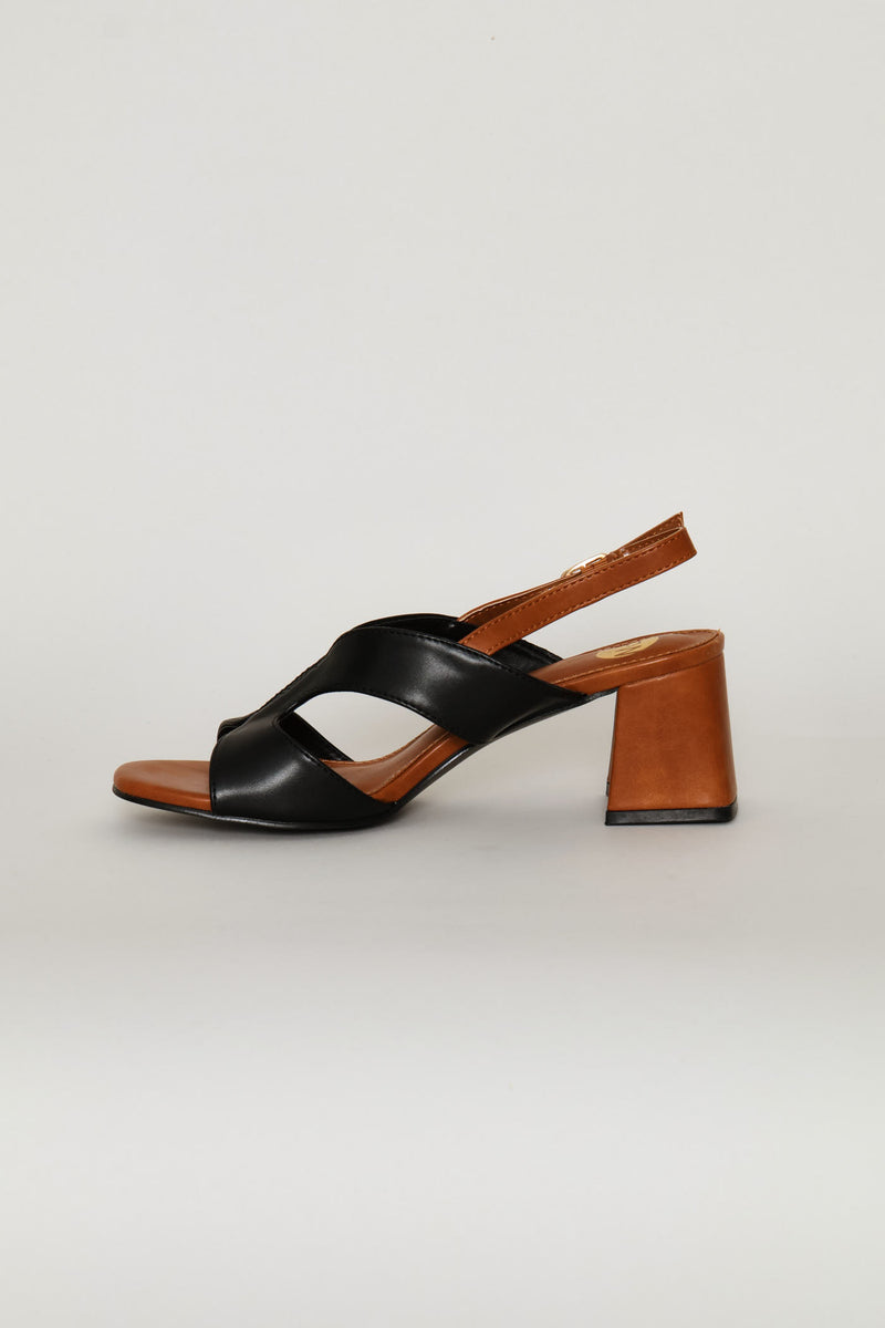 Slingback Heel - Black