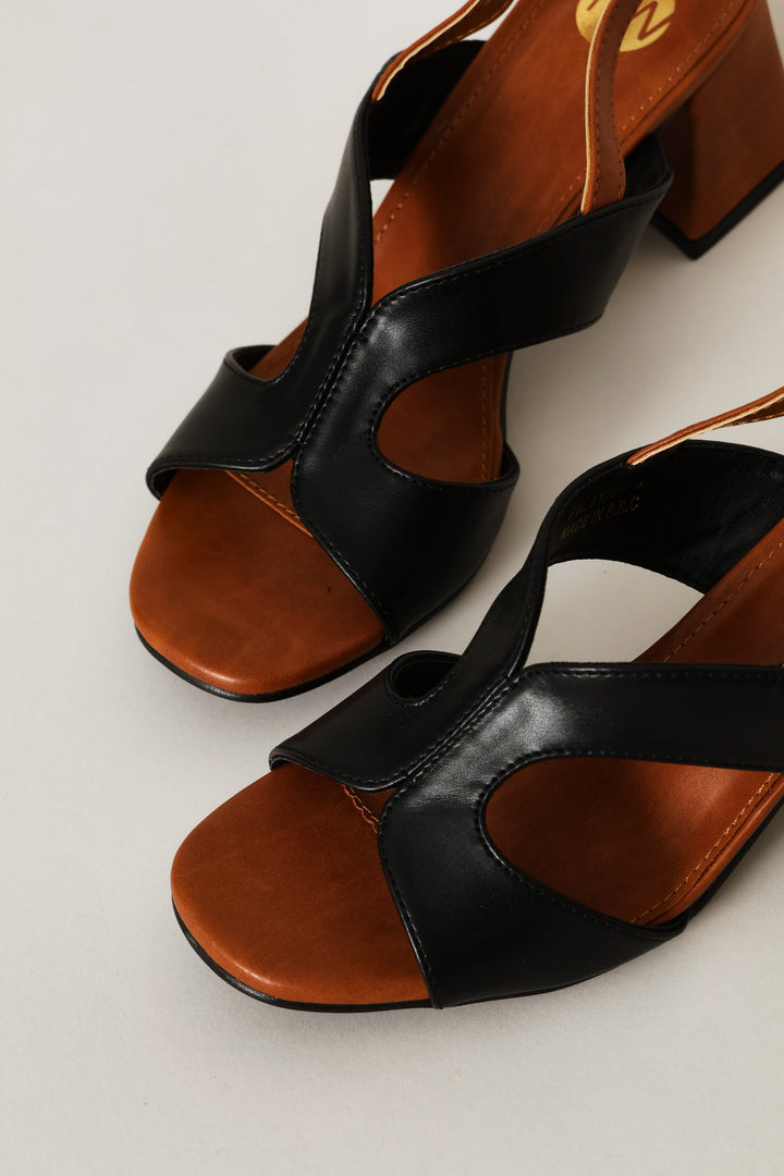 Slingback Heel - Black