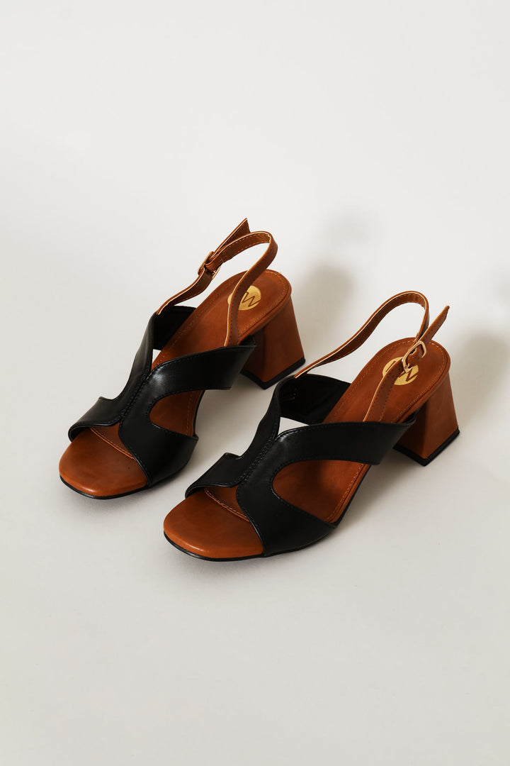 Slingback Heel - Black