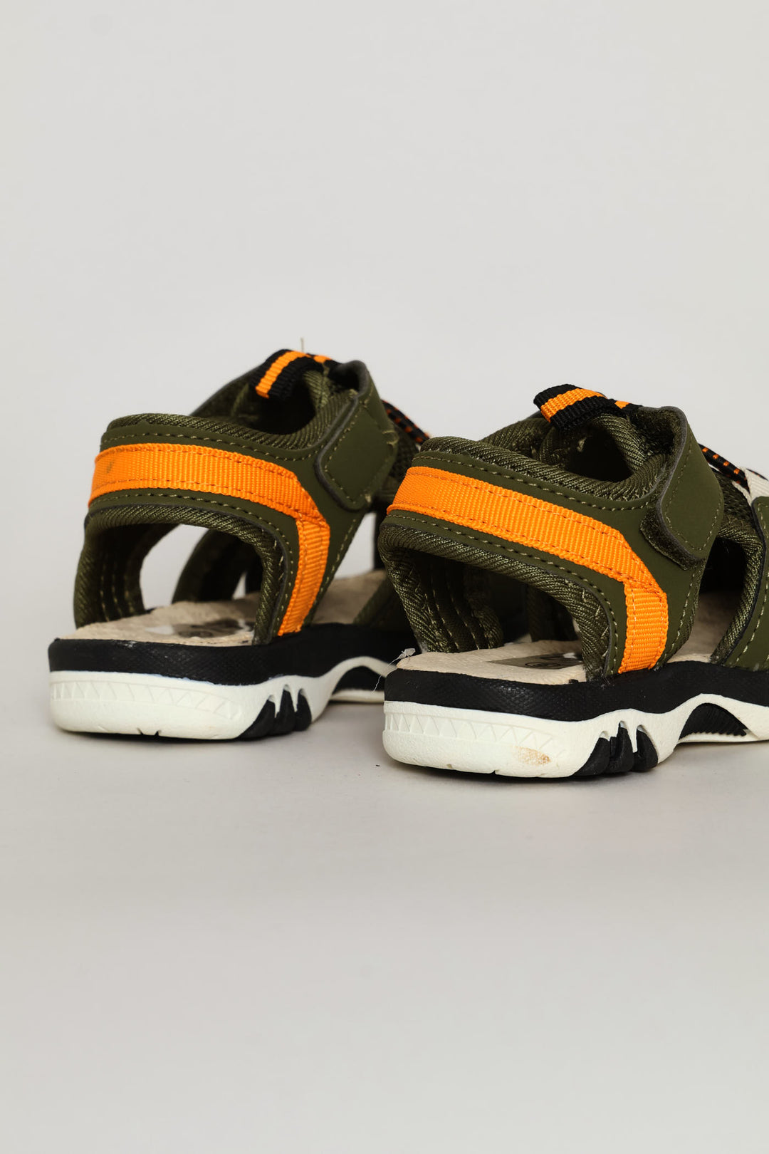 Pre-Boys Closed Toe Adventure Sandal - Olive