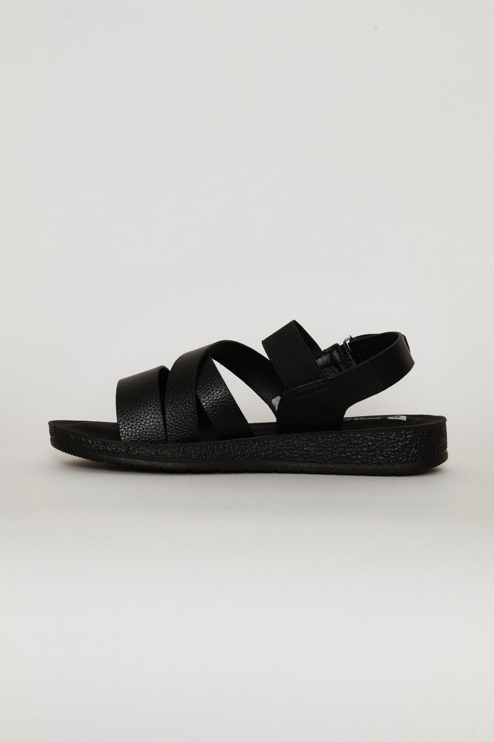 Multistrap Sandal - Black