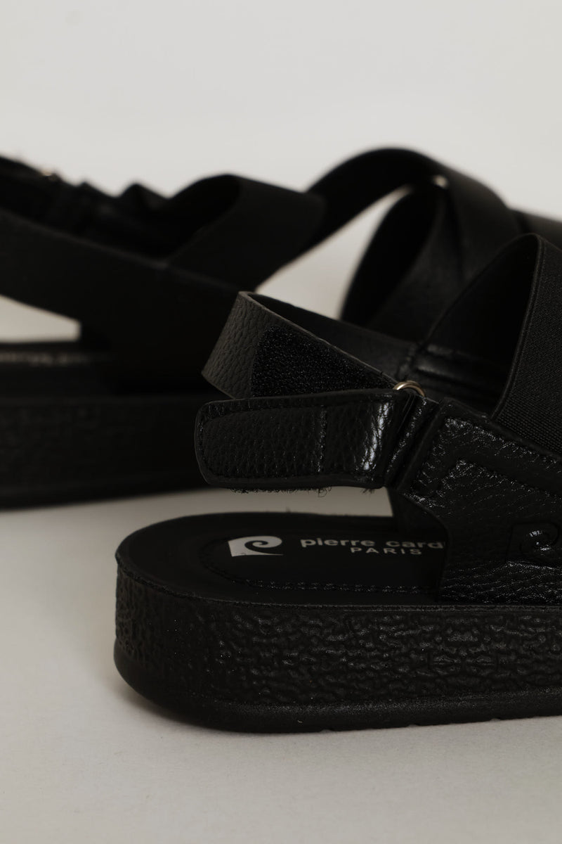 Multistrap Sandal - Black
